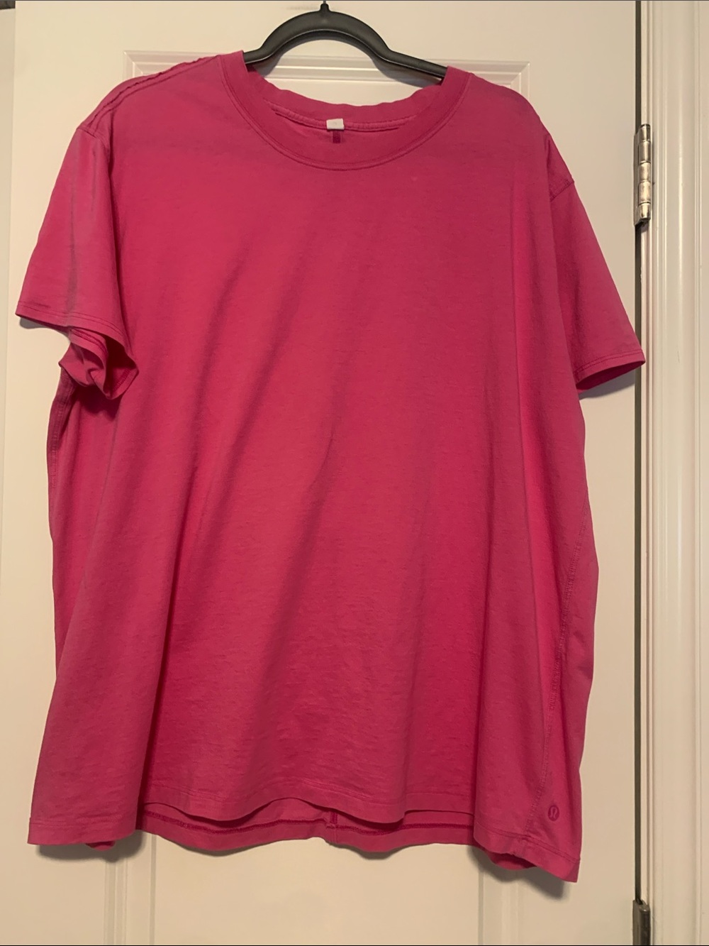 Lululemon Sonic Pink All Yours Tee, Sz 14
Good Condition